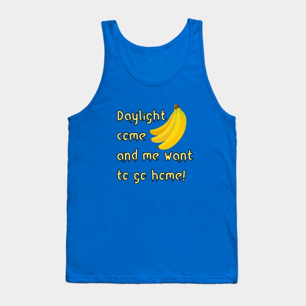 Banana Boat Lyric Tank Top by Kleiertees